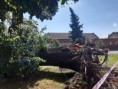 Následky vichřice 28.7.2020